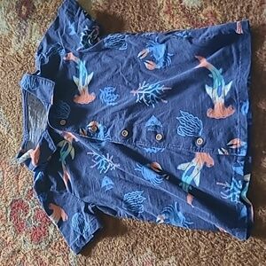 Carter's Boys sz 8 Button Up Polo